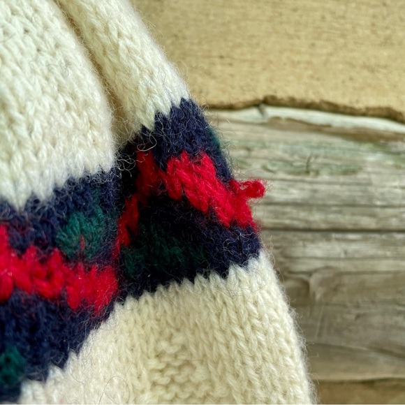 Vintage Skyr Sportswear 100% Wool Sweater - Picture 7 of 10